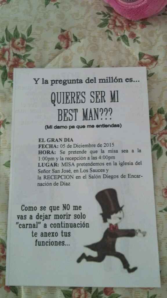 Invitaciones para damas y bestman listas!!!!! - 23