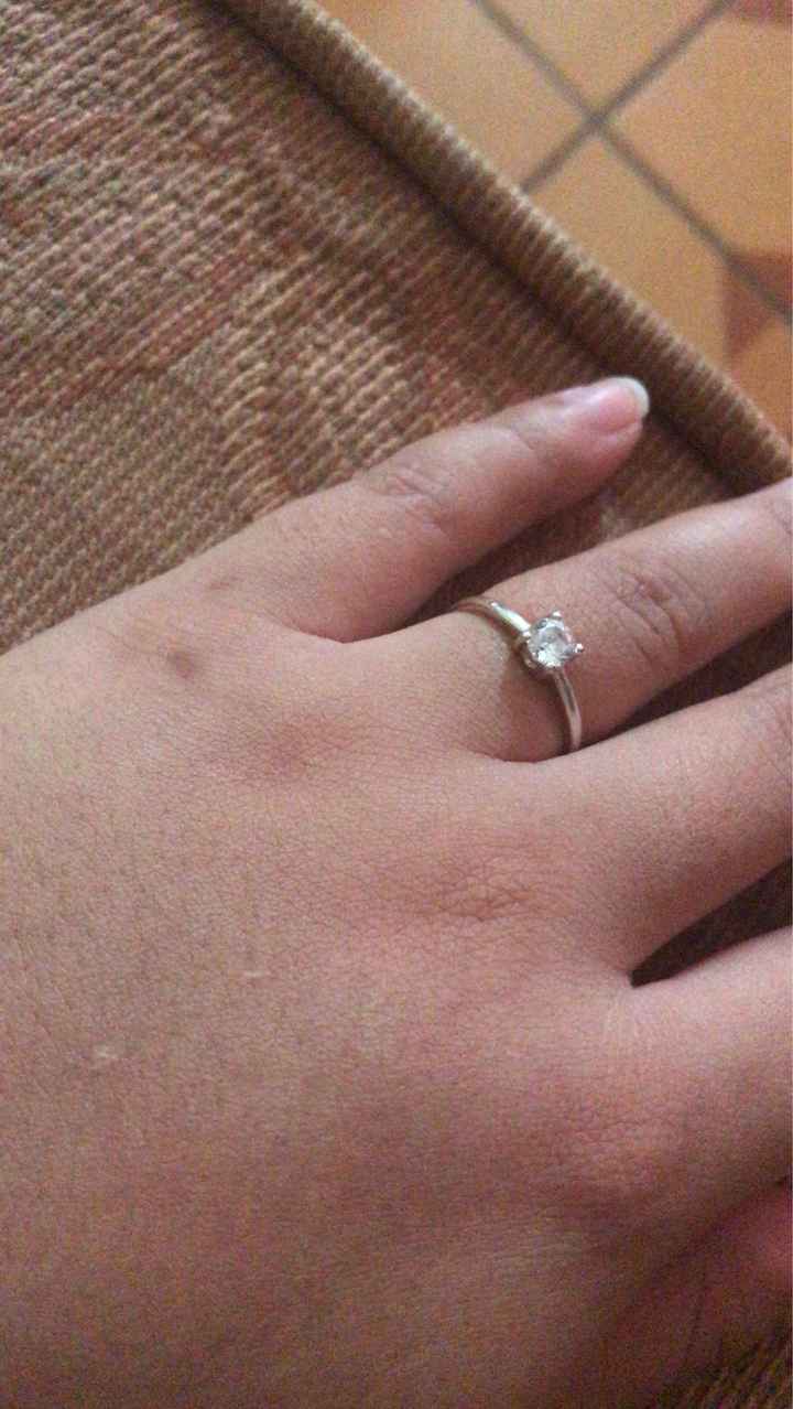 a presumir el anillo!!! - 1