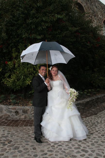 contigo bajo la lluvia 