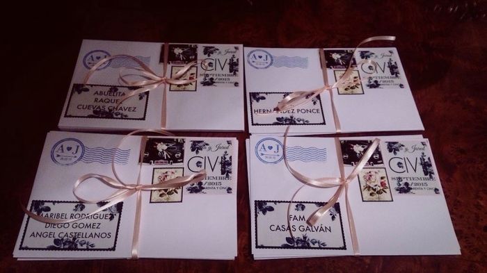Invitaciones boda civil