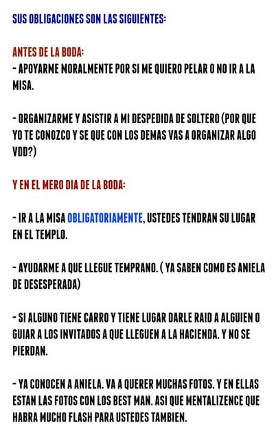 info Invitacion Best Man.