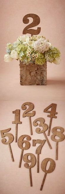 Ustedes enumeran sus mesas?....ideas! - 8