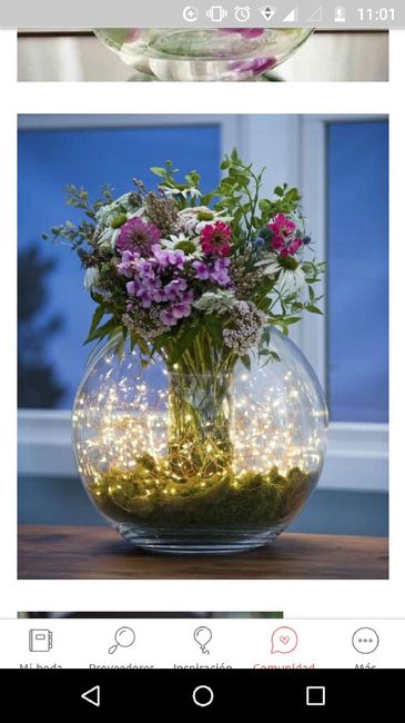 Centros de mesa en peceras🐠 pero sin pez 😂 10