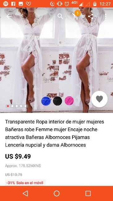 Batitas para noche de bodas 😏❤️ - 4
