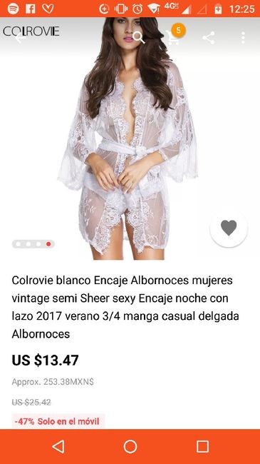 Batitas para noche de bodas 😏❤️ - 6
