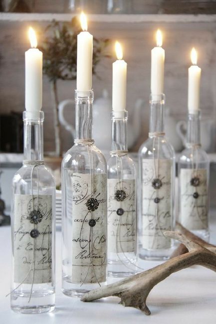 Decoración con botellas 🍾 - 11