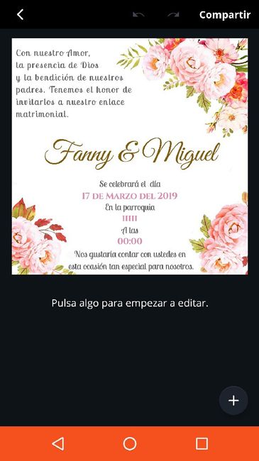 Diseñando mi invitación 🙈🙈 - 4