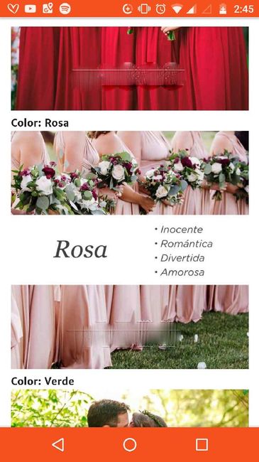 ¿que dice el color de tu boda, sobre tu personalidad? - 1
