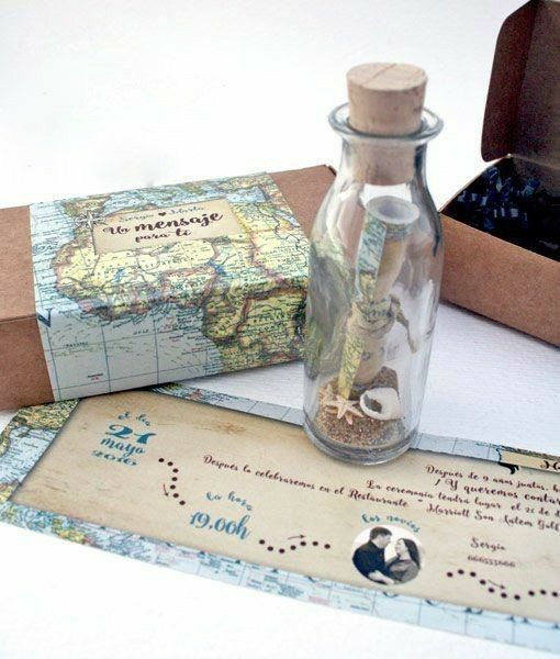 Decoración para novios viajeros 🌎 - 9