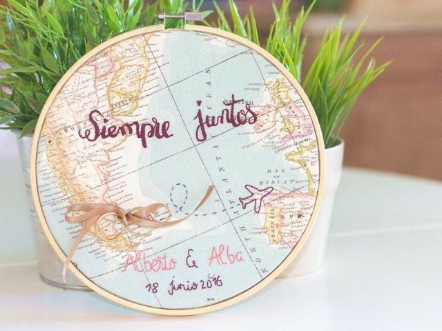 Decoración para novios viajeros 🌎 - 12