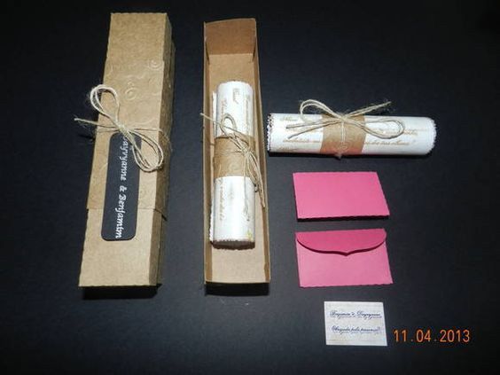 💌invitaciones estilo Pergamino💌 7