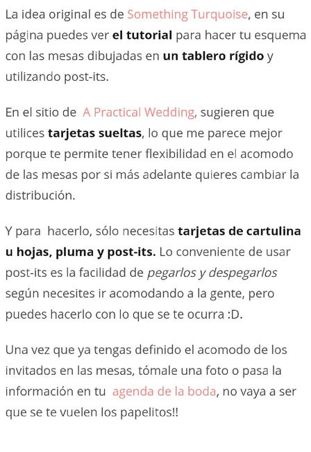 Cómo organizar a tus invitados en las mesas - 11
