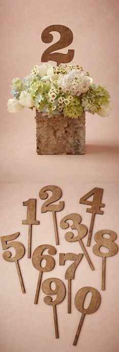 Ustedes enumeran sus mesas?....ideas! - 8