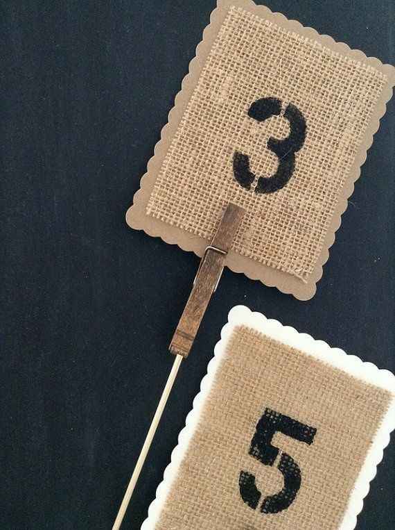 Ustedes enumeran sus mesas?....ideas! - 10