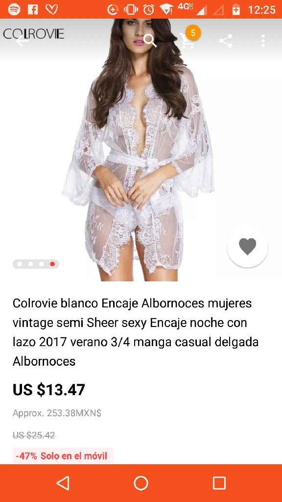 Batitas para noche de bodas 😏❤️ - 6