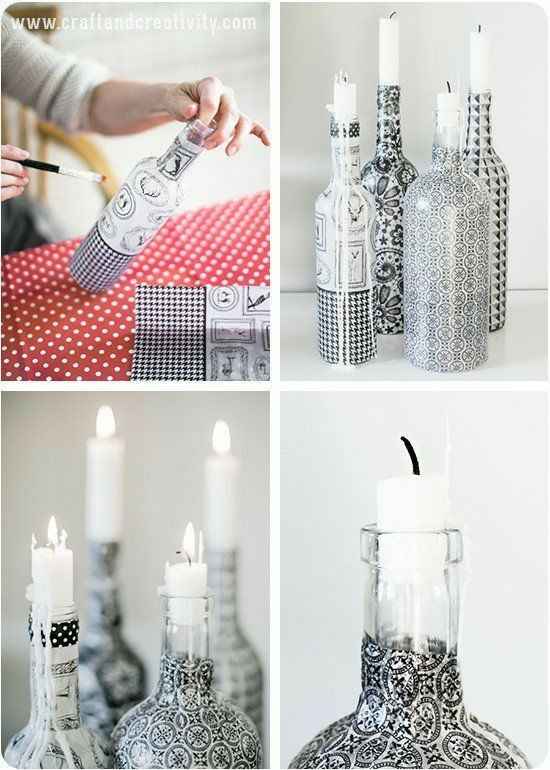 Decoración con botellas 🍾 - 13