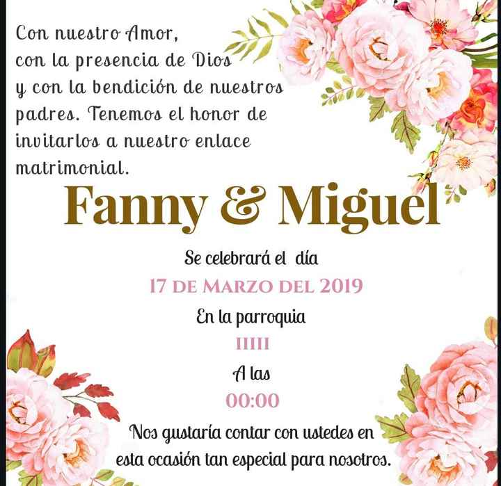 Diseñando mi invitación 🙈🙈 - 1