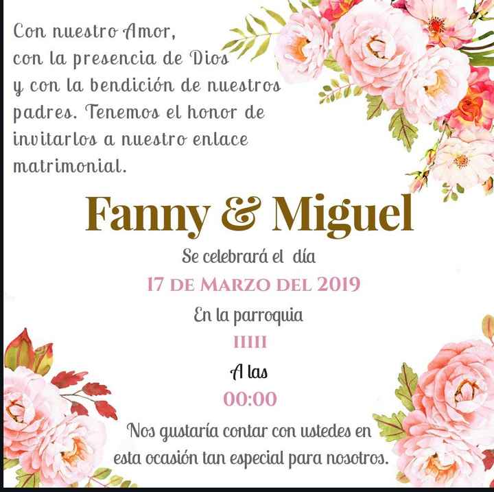 Diseñando mi invitación 🙈🙈 - 1
