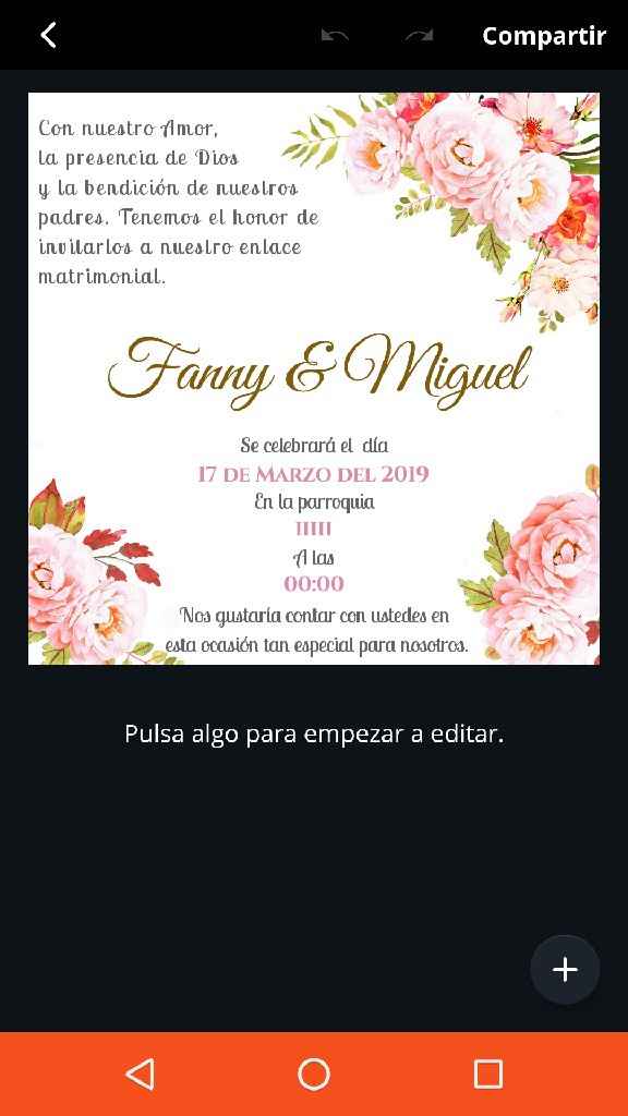Diseñando mi invitación 🙈🙈 - 4