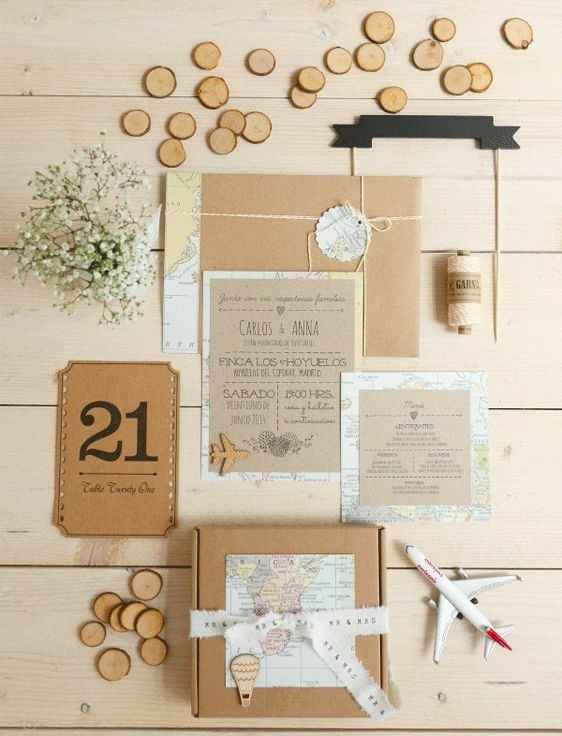 Decoración para novios viajeros 🌎 - 5