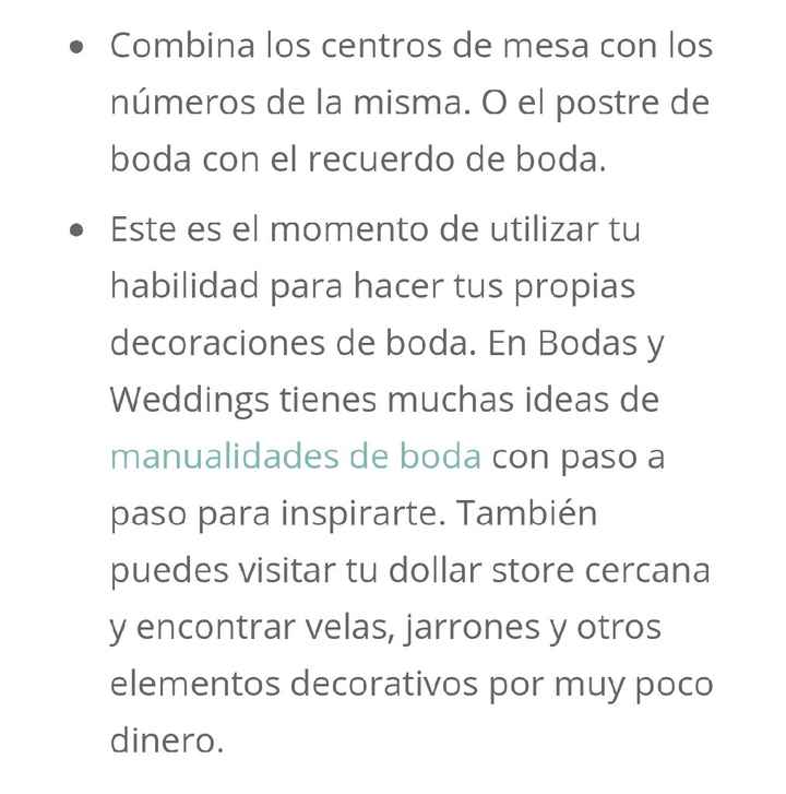 Ideas para ahorrar en tu boda 🙌 - 8