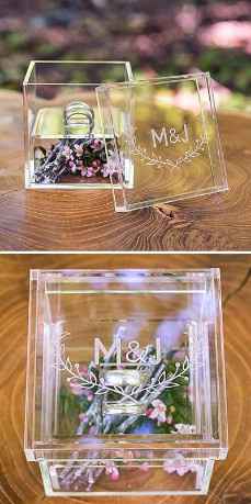 Porta anillos, unque es pequeño tambien le podemos dar su gran toque especial