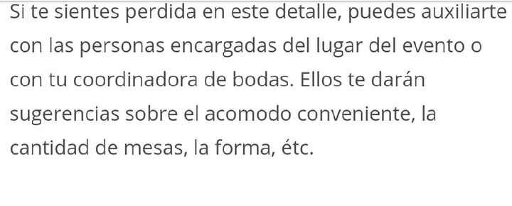 Cómo organizar a tus invitados en las mesas - 4