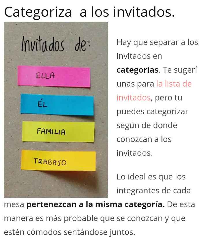 Cómo organizar a tus invitados en las mesas - 5