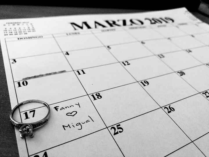 Mi "save The date" casero jaja. 🤣 - 1