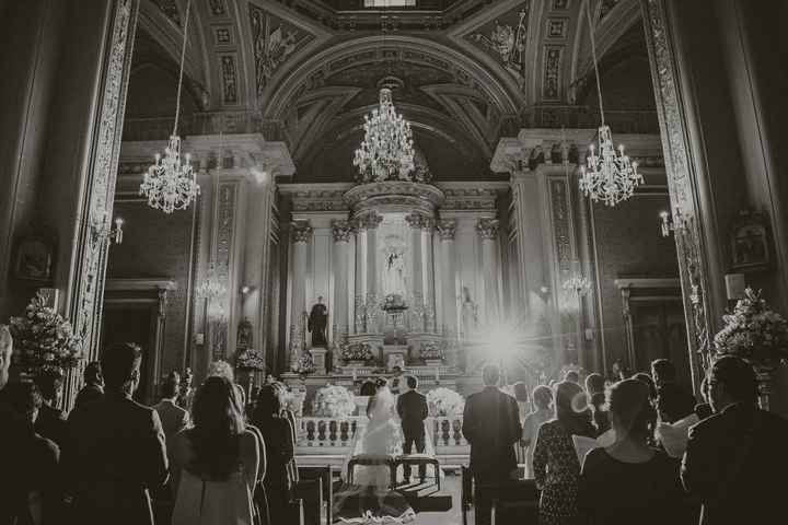 Para todos los católicos la celebración de boda religiosa es el momento más importante de una boda, 