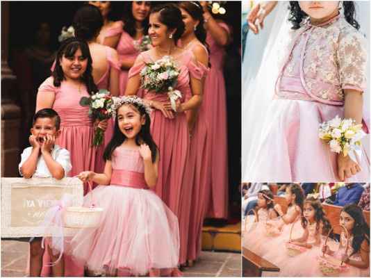 Sufijo Abundancia administración Pajecitas en rosa- Vestidos! - Foro Moda Nupcial - bodas.com.mx