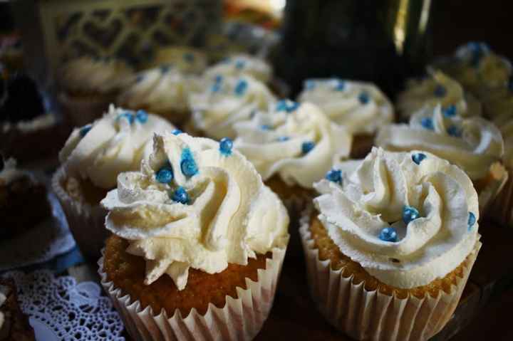 Cupckaes con betun sabor nata 