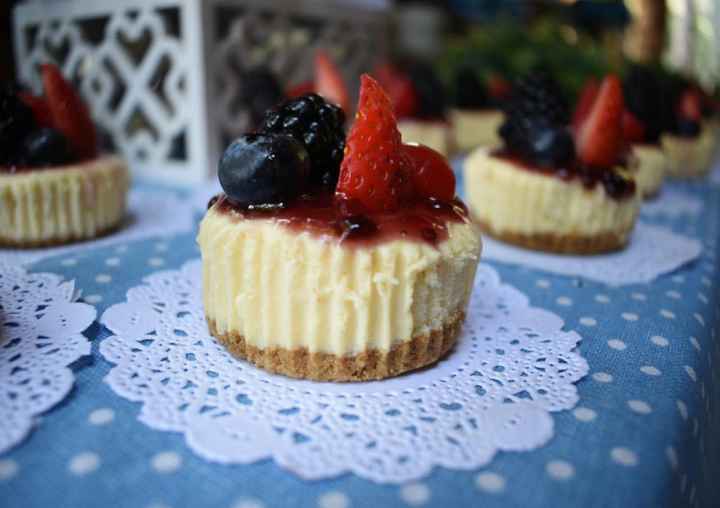 !El mejor de todos¡  Cheesecakes con frutos rojos