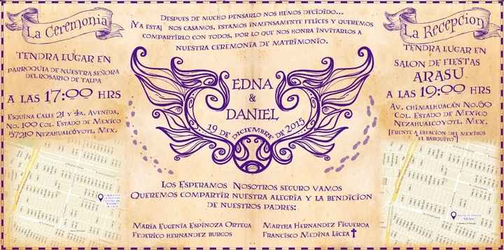 invitacion interior