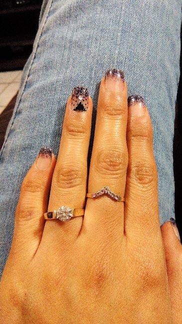 Como portas tu anillo de compromiso? - 1