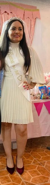 Vestido para despedida de soltera. - 2