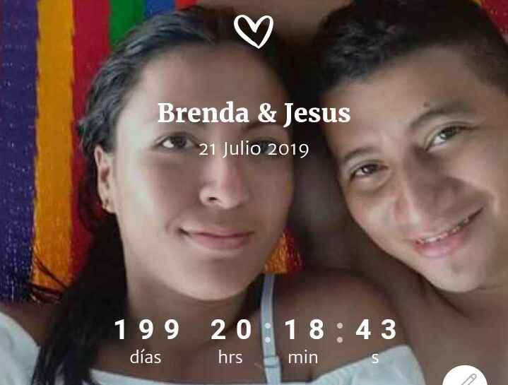 Mi marcador en el primer día del año 2019⏳👰🏻🤵🏻 - 1