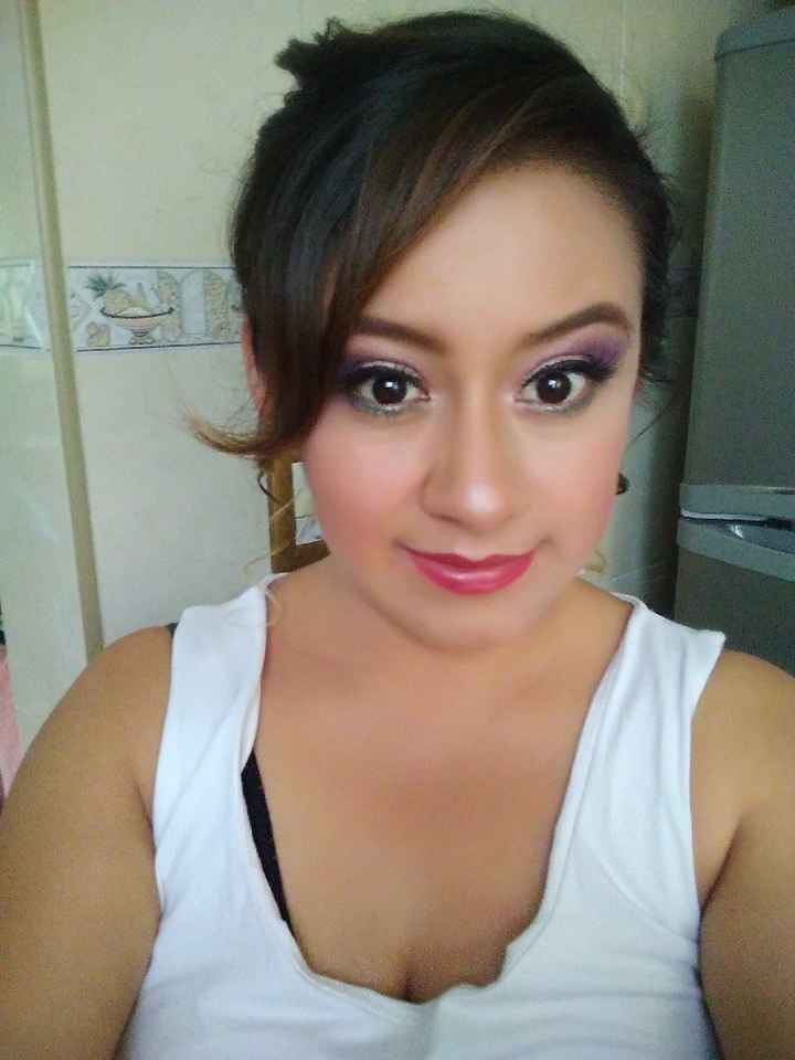 Prueba de peinado y maquillaje - 1