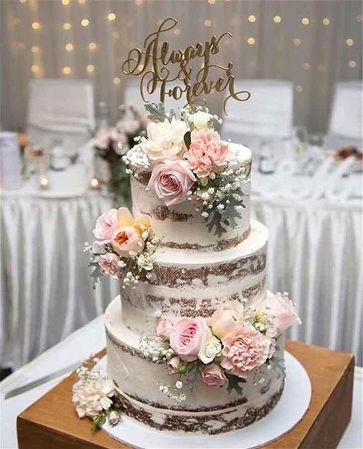 ¿De qué color será tu pastel de boda? - 1