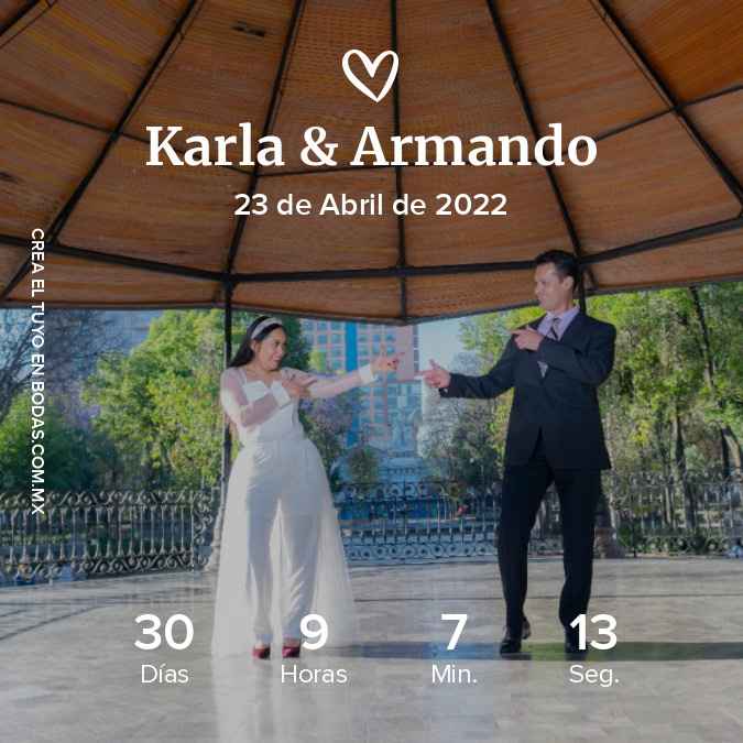 Justo a esta hora el próximo mes  💍👰🏻‍♀️🤵🏻‍♂️ - 1