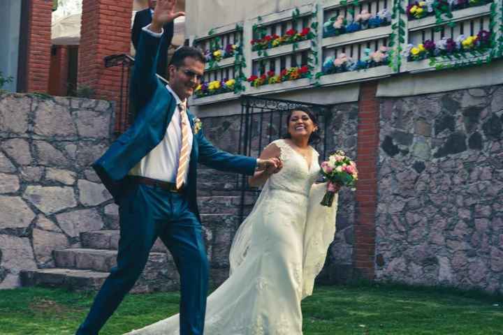 5 propuestas para entrar al lugar de la boda💪💪 - 1