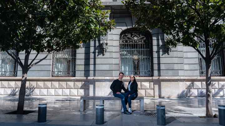 Vestirse igual para su sesión SAVE THE DATE 👰🤵 - 4