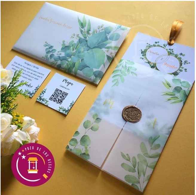 ¿Cuál es su color favorito para las invitaciones? 😍 - 1