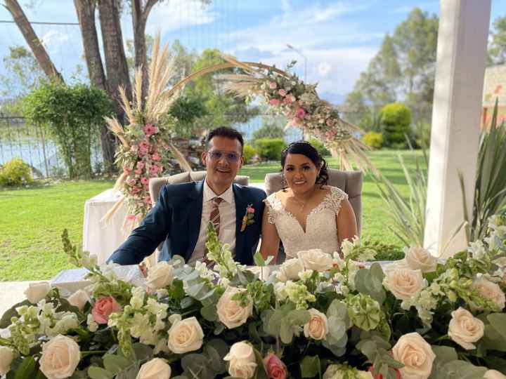 ¿Fotos con aro de flores o estructura recta?🌺 - 2
