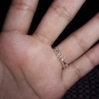 Ajustador o tope para el anillo de compromiso - 3