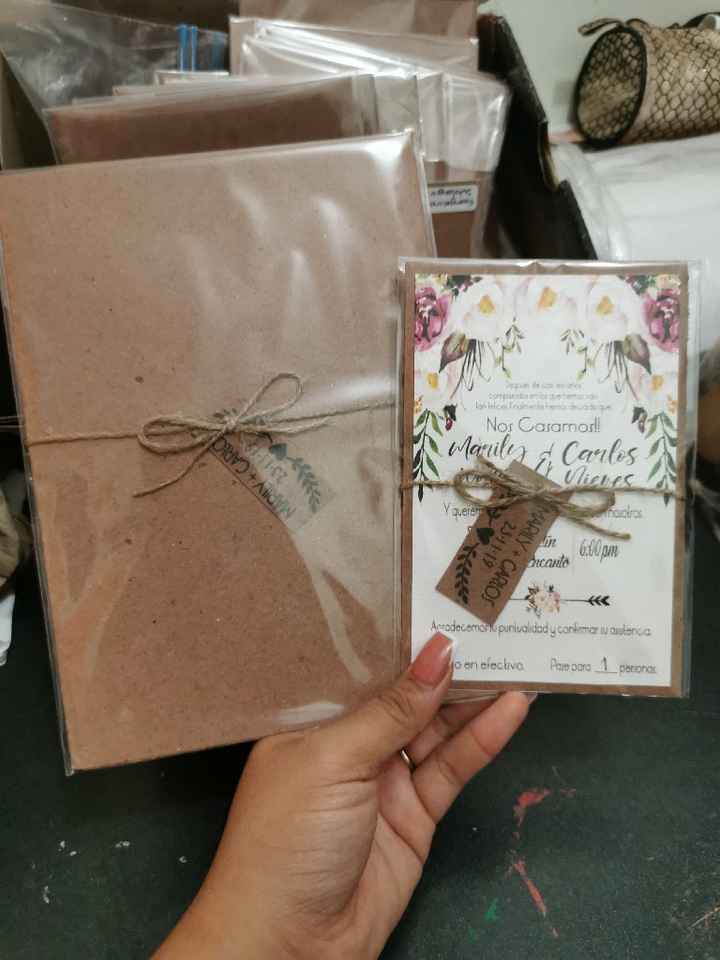 Invitaciónes hechas por mi 🙌🏼🤩 - 10