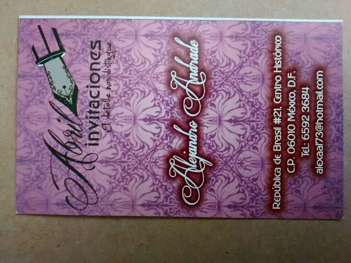 Invitaciones boda - 1