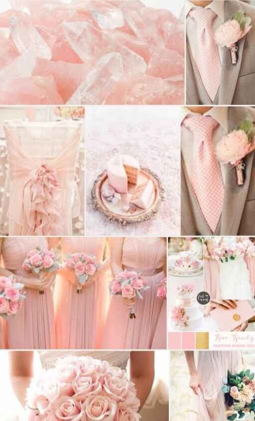 El color que elegí es rosa cuarzo!