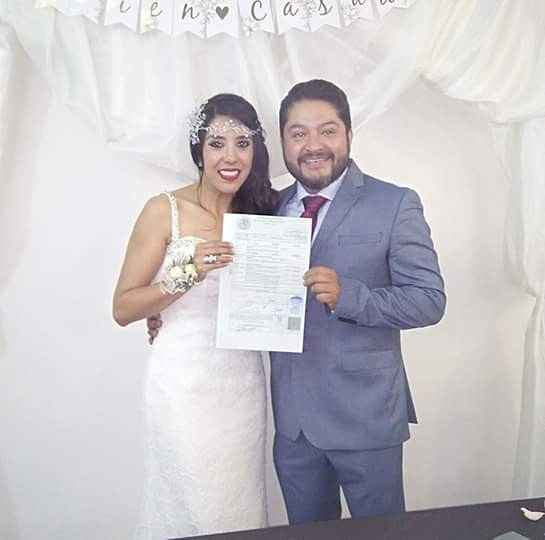 Felizmente casados! yupii