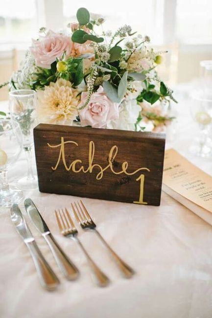 Numeradores de mesa...cuál es su estilo? - 7